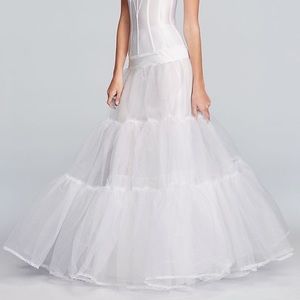 David’s Bridal Ball Gown Slip White